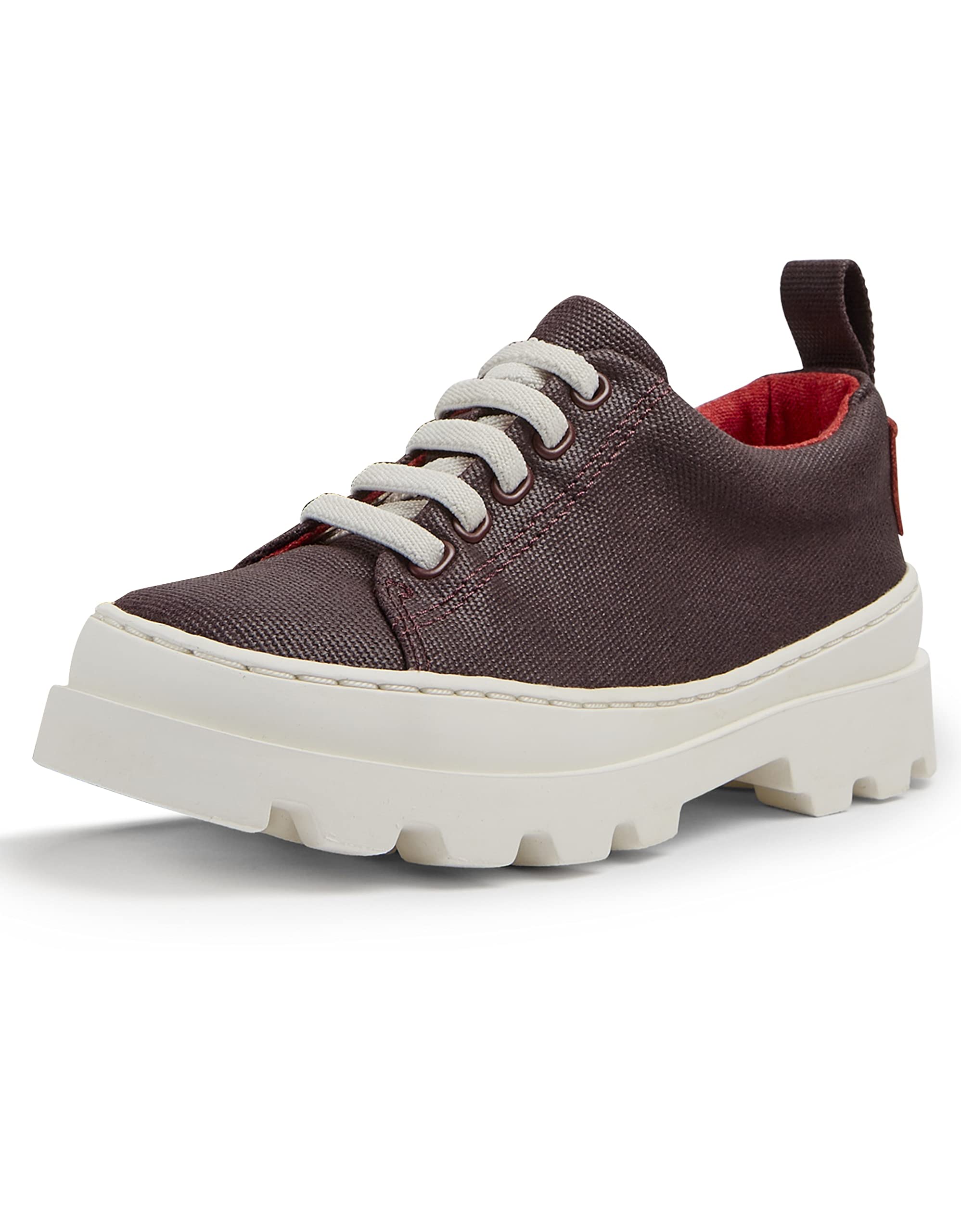 camper 男女通用 brutus 儿童运动鞋 酒红色 3 little kid