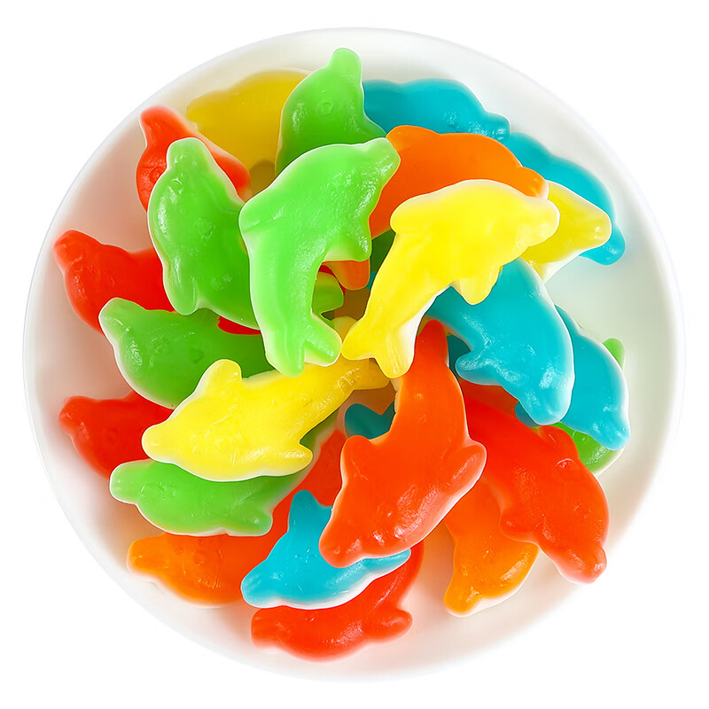 小熊软糖qq糖零食散装儿童糖果网红可乐混合口味橡皮糖