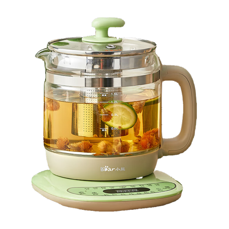 С�ܣ�Bear������������ ����ˮ���൵������ˮ�����һ�����ˮ������� 1.5��ȫ�Զ�����������ˮ��0��ˮ  YSH-B18T1����ʵ������+���ܡ� 1.5L ��ɫ