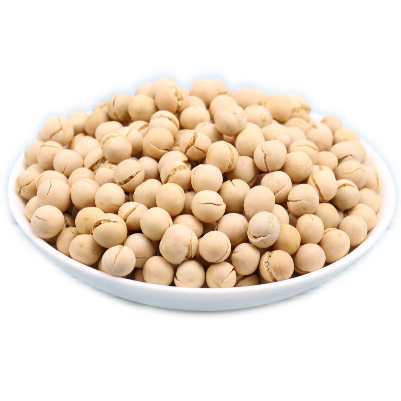 虎钢馋5斤熟沙盐炒豌豆散装特产炒货原味干豌豆零食小吃香酥脆四 100g