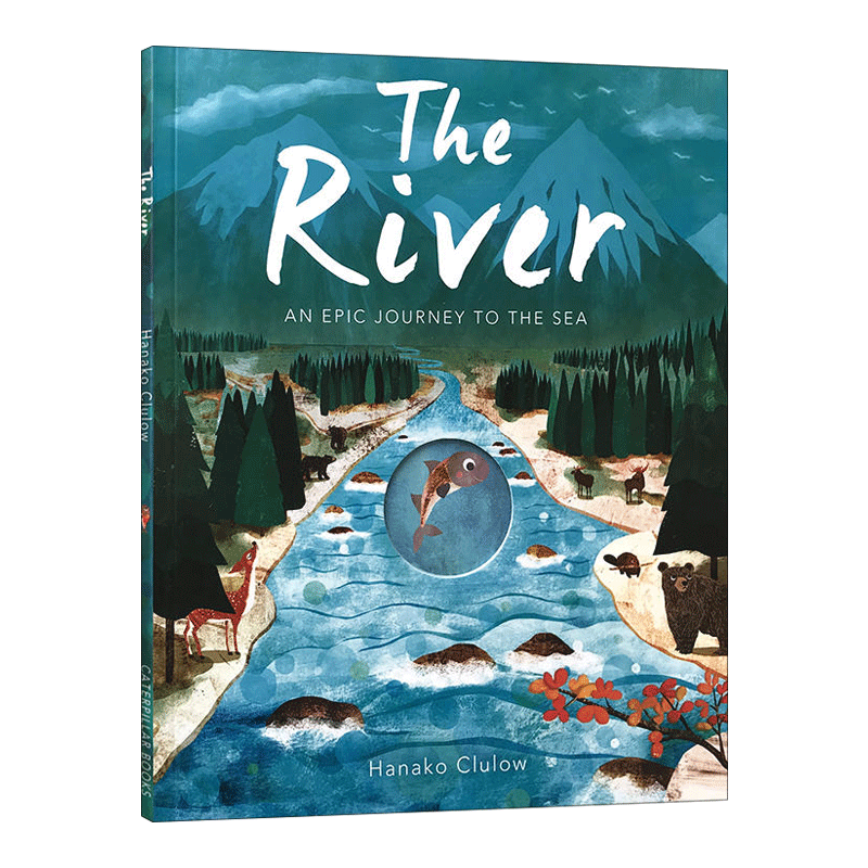 【二手书】大自然的秘密系列河流 英文原版绘本 the river 英文版