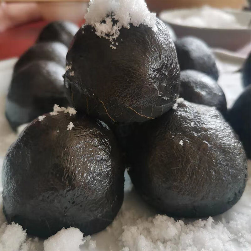 食芳溢东北特产手工制做乌米面粘豆包苏子馅红豆馅粗粮d脂真空包装 5