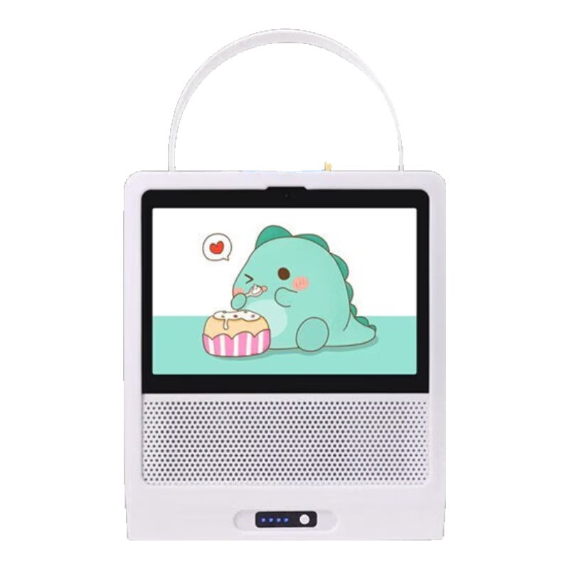 小度8C智能屏 8英寸高清大屏 視頻通話WiFi聲控藍(lán)牙音響 新款小智能機(jī)器人 8C智能屏+硅膠保護(hù)套+電池底座