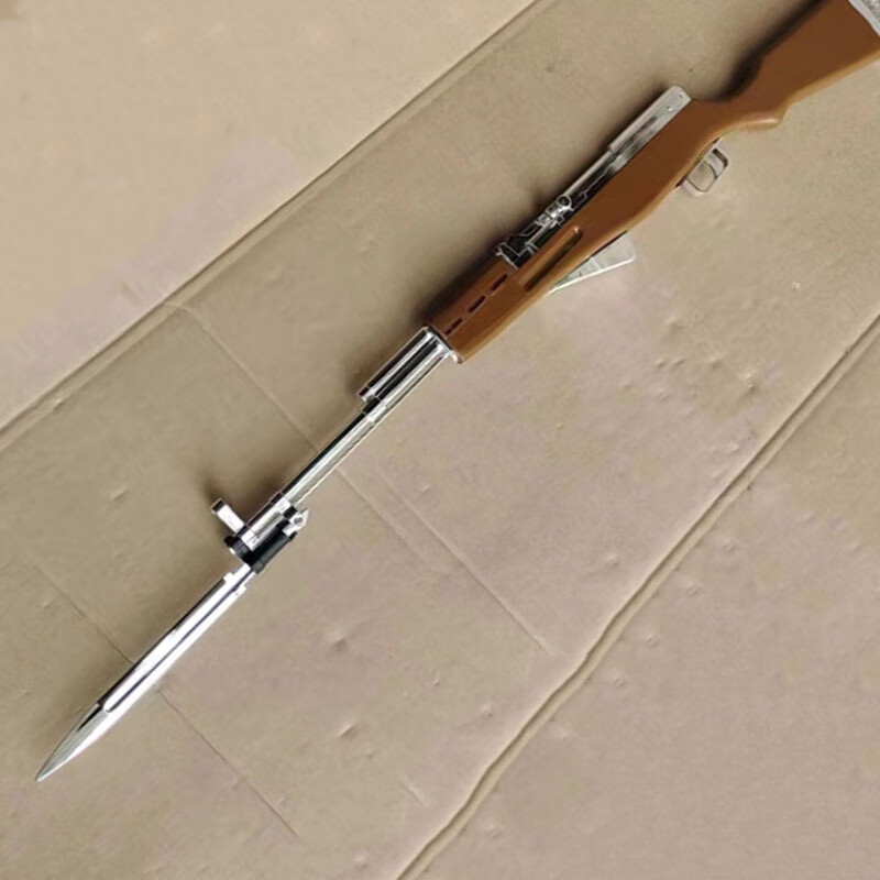 56式半自动礼宾枪突击步抢玩具枪仪仗队道具学校升旗训练五六模型 56