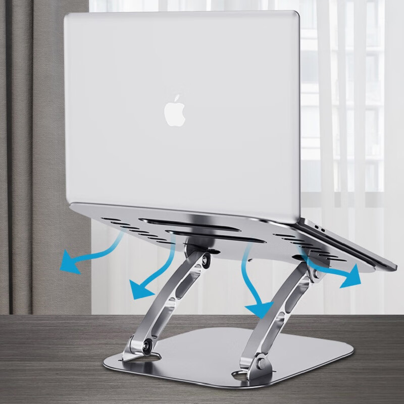 千飒SZ01SV 笔记本支架 便携可折叠 全铝合金电脑支架 【SZ01SV】铝合金折叠支架