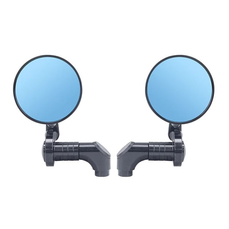 lism适用摩托车镜子ns125la后视镜 维多利亚反光镜 通用改装cnc手把镜