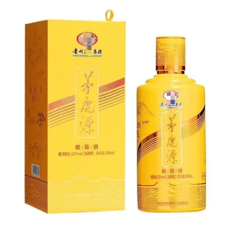 茅台【婚宴专享】茅台茅鹿源鹿筋酒/蒲公英53度酱香型白酒配置酒/露酒