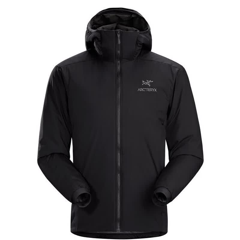 始祖鸟（ARC'TERYX）买手代购始祖鸟Atom LT Hoody男款轻量保暖连帽阿童木夹克棉服 Black XS