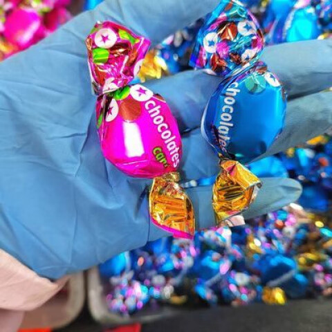 汇福园太妃糖巧克力味奶糖年货节糖果零食批发年货喜糖结婚软糖散称 500克一斤装