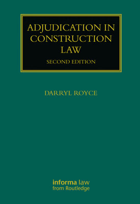 预订 adjudication in construction law