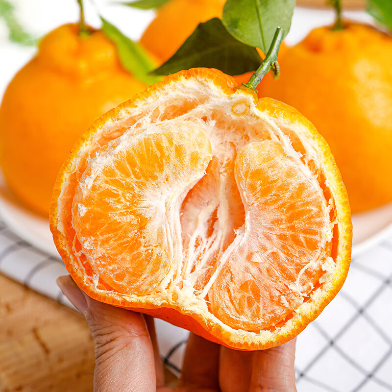 顺丰包邮正宗四川春见耙耙柑新鲜水果桔子丑橘丑桔柑橘子净重10斤 耙耙柑10斤特大果14-18个