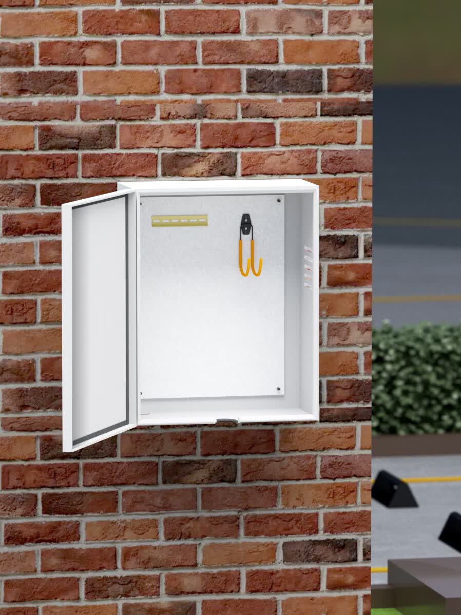 允和美随车充电盒新能源汽车充电箱五菱宏光mini充电桩保护箱配电插座