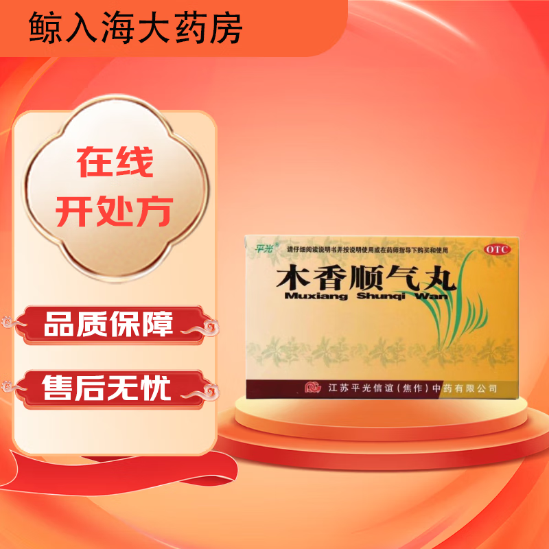 [平光] 木香顺气丸 6g*10袋/盒 1盒