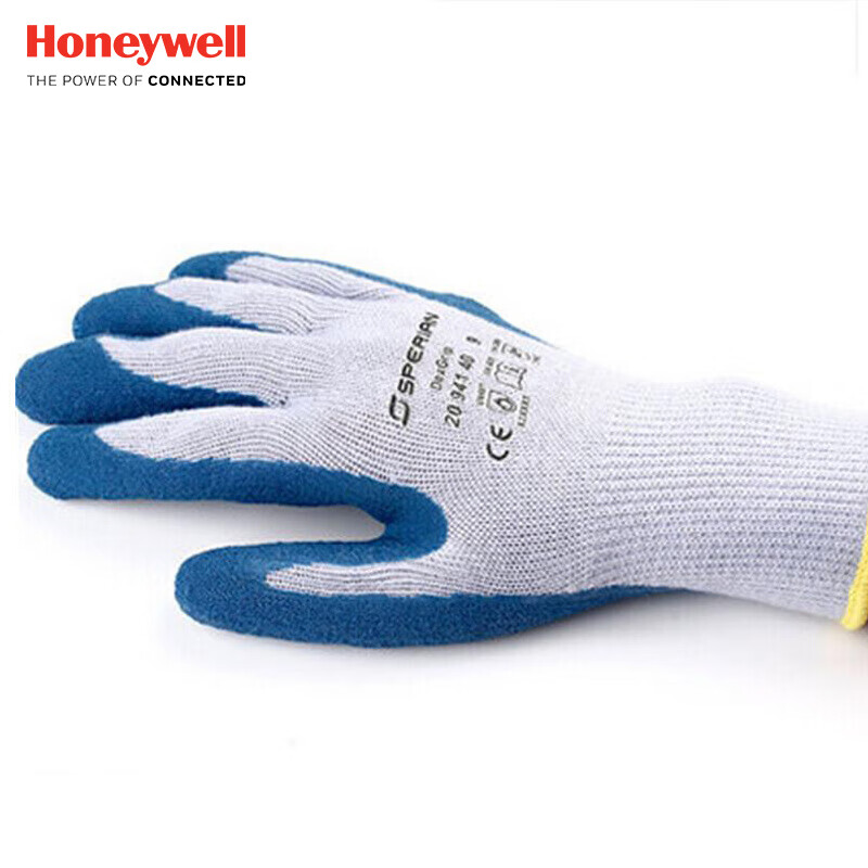 霍尼韦尔Honeywell 2094140CN 天然乳胶涂层手套 1双