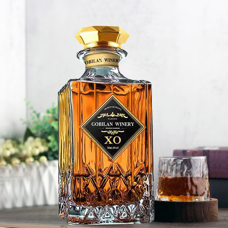 歌雅伦酒庄xo白兰地洋酒40度配礼盒礼赠首选 尊钻xo 700mL 2瓶