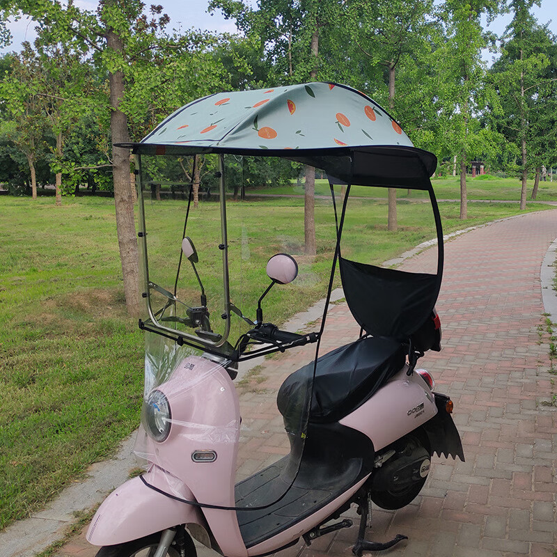 天颛电动车伞装的雨伞加长加宽厂家批发雨棚半包围电车遮阳伞电瓶