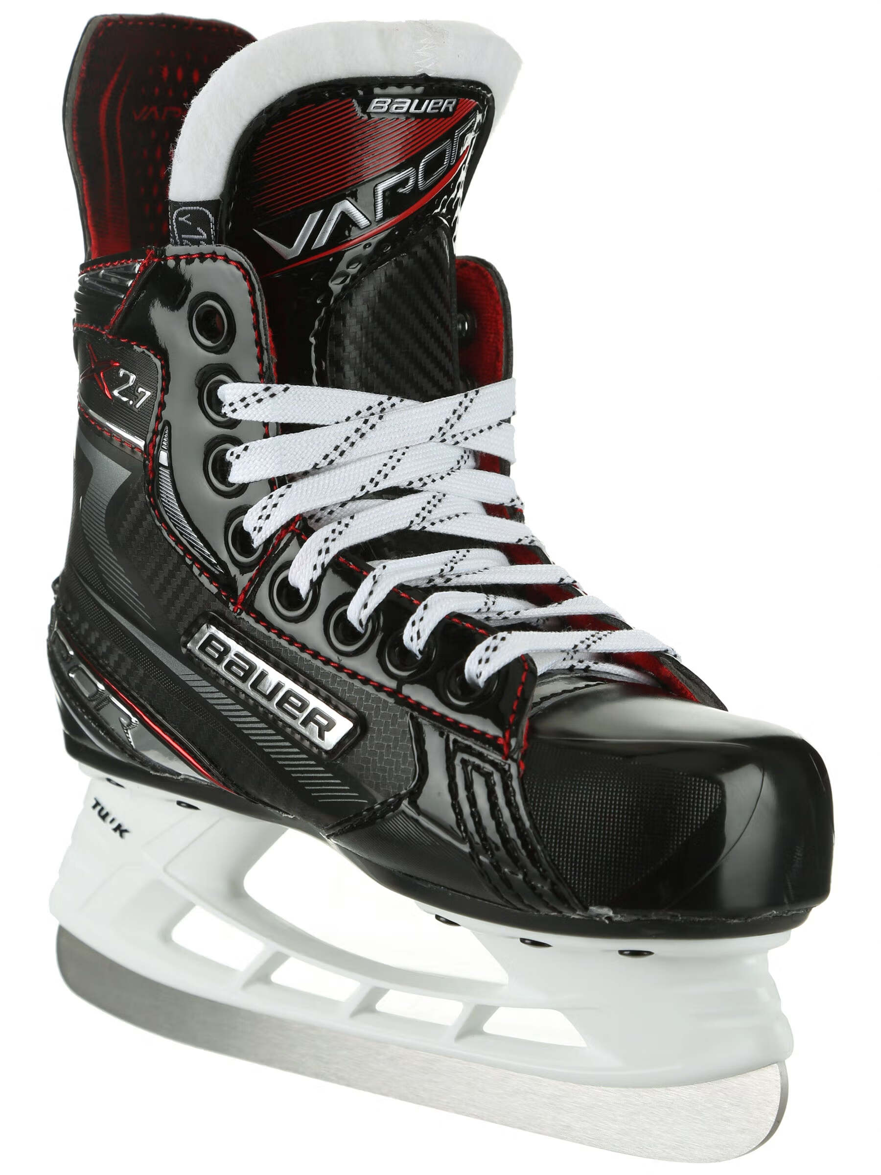 7冰刀鞋冰球鞋 鲍尔儿童青少成人冰球鞋刀男 儿童码 28