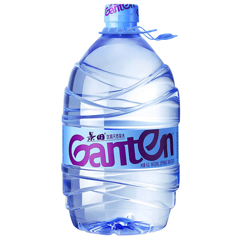 景田饮用天然泉水4.6l*4桶整箱大桶装水矿泉水泡茶水特批价 4.6l*2桶