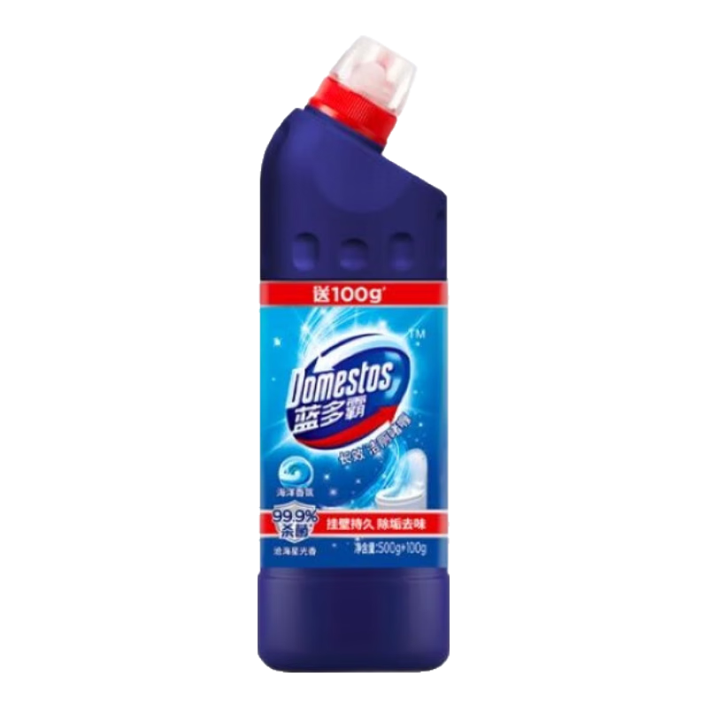DOMESTOS 洁厕灵 沧海星光香 500g+100g除菌洁厕啫喱 洁厕液 