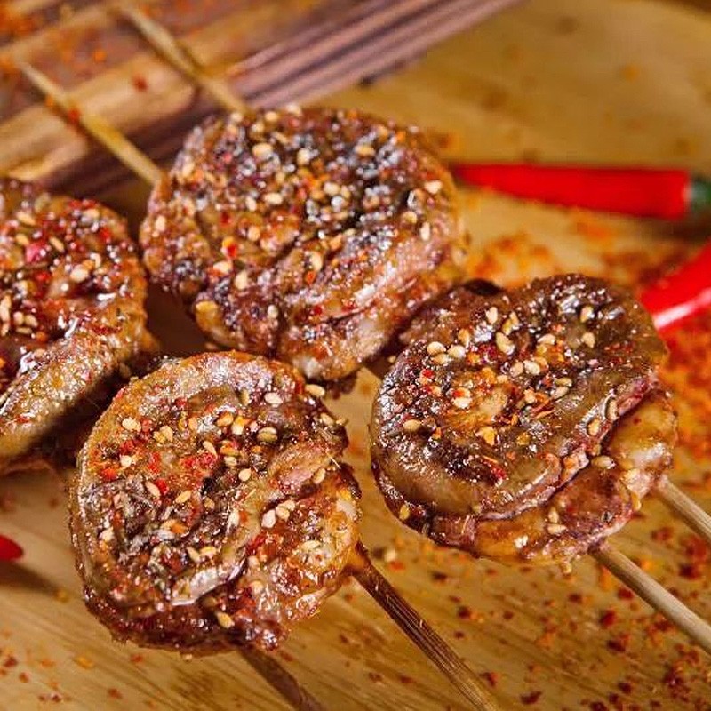 白云飘内蒙古国产 原油羊腰子500g 羊肾烧烤食材