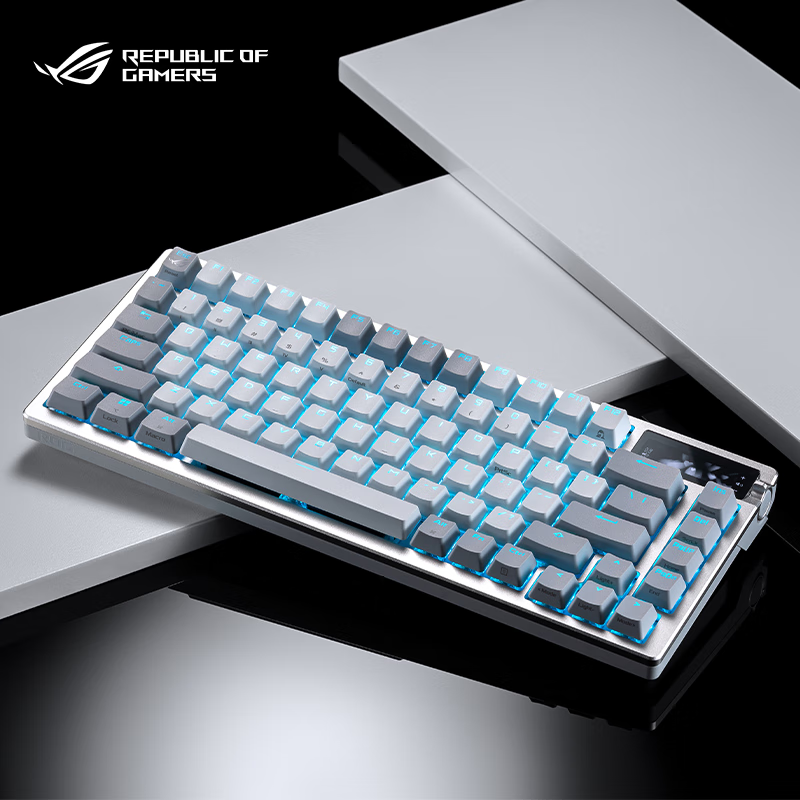华硕 ROG 夜魔 X 机械键盘发布：升级 NX V2 雪武白轴、5 层消音棉，标配掌托 1999 元 - IT之家