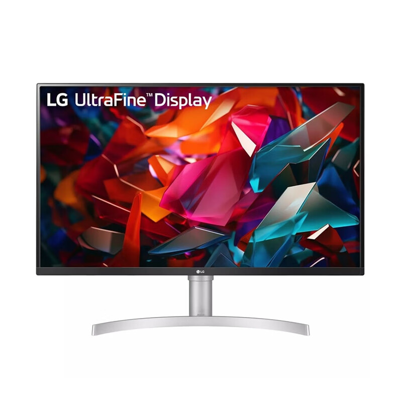 LG 32英寸 UltraFine 24新款 IPS面板 4K超高清顯示器 高色域防眩光三微邊 家用辦公設計美工顯示屏 32UN650K