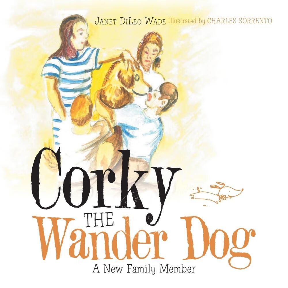 【2周达】预售 按需印刷 corky the wander dog