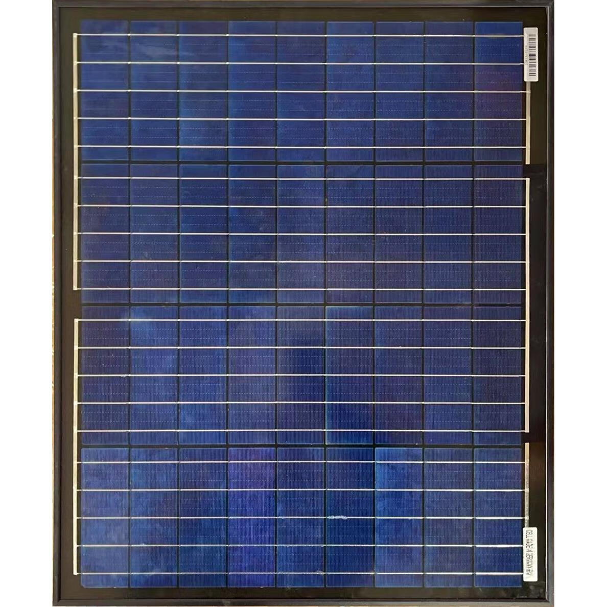 1年庫存全新板60W100W120W150W200W太陽能板發(fā)電板電池板光伏發(fā)電 60W多晶550*680*35mm
