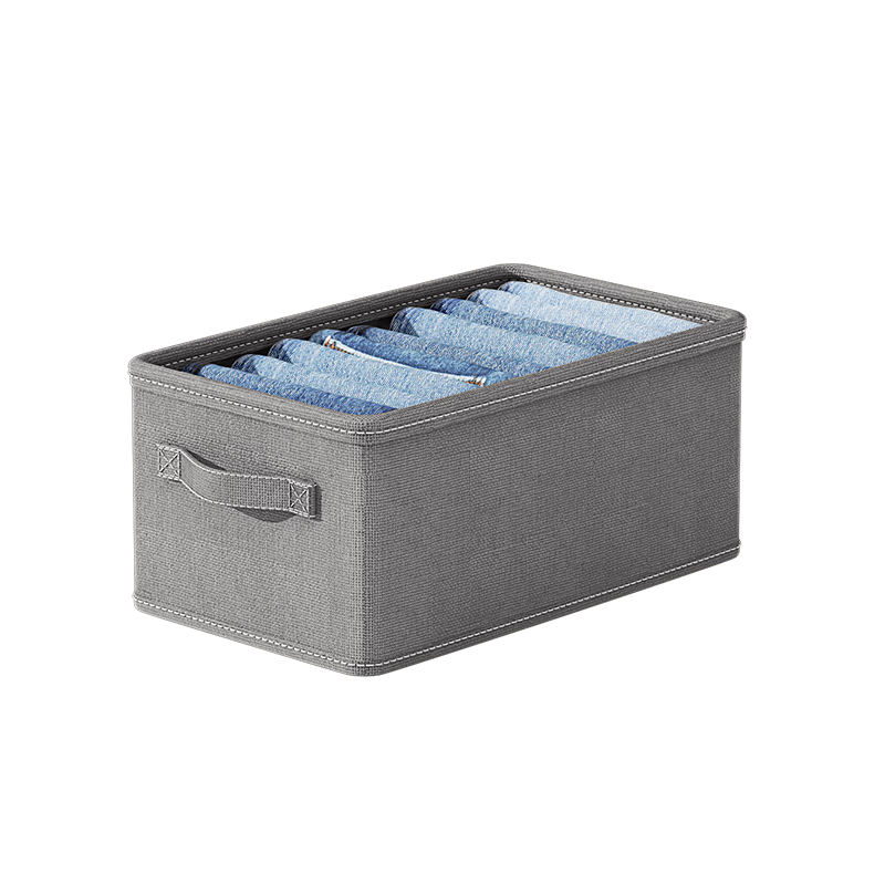 邦尼美家衣服收纳箱家用可折叠衣柜衣物收纳储物盒子 28L