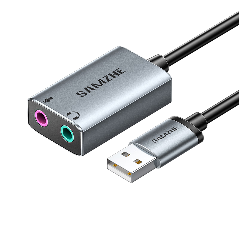 ɽ��USBת3.5mm��Ƶ�� usb�������� ������չת���������� ̨ʽ�����ԱʼǱ�����˷�����0.12�� AYP20 19.5Ԫ