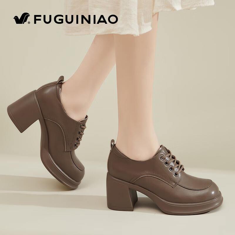 ���ڲ�����������ţƤ�ָ���ЬŮ2024�¿���ٴ�߸�Ьְҵ����СƤЬʱװŮЬ ��ɫ���� 38