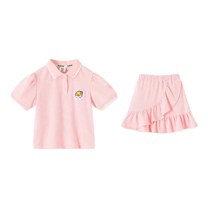 B.Duck����װ��С��ѼͯװŮͯ�����ȹ�����׶�ͯ�¿�СŮ���ļ��� ǳ�� 120 cm 69Ԫ