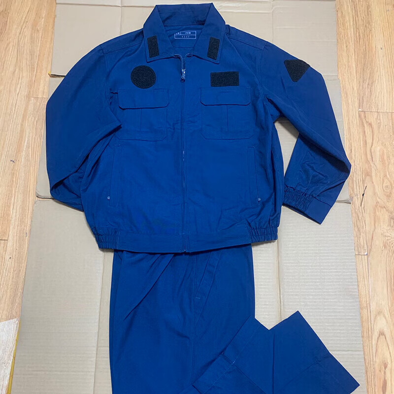 奢依君(sheyijun)地勤机务工作服 春季秋季机务服蓝色防油静电作训服