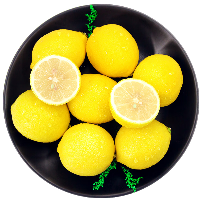 绿鲜集四川 安岳黄柠檬 新鲜水果产地直发 大果5斤装