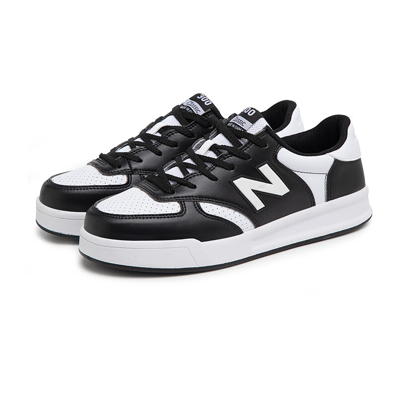 新百伦板鞋300男女休闲低帮小白鞋防滑耐磨学生复古透气运动鞋 300