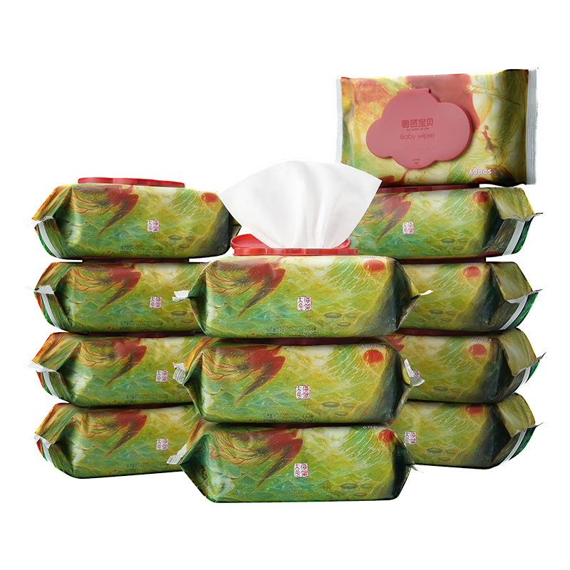 ���ڲ������̰ű������㺣����ʪ��60Ƭ*12����ͥ�ڻ�װ���ʪֽ������ 162.93Ԫ��3��(��54.31Ԫ/��)