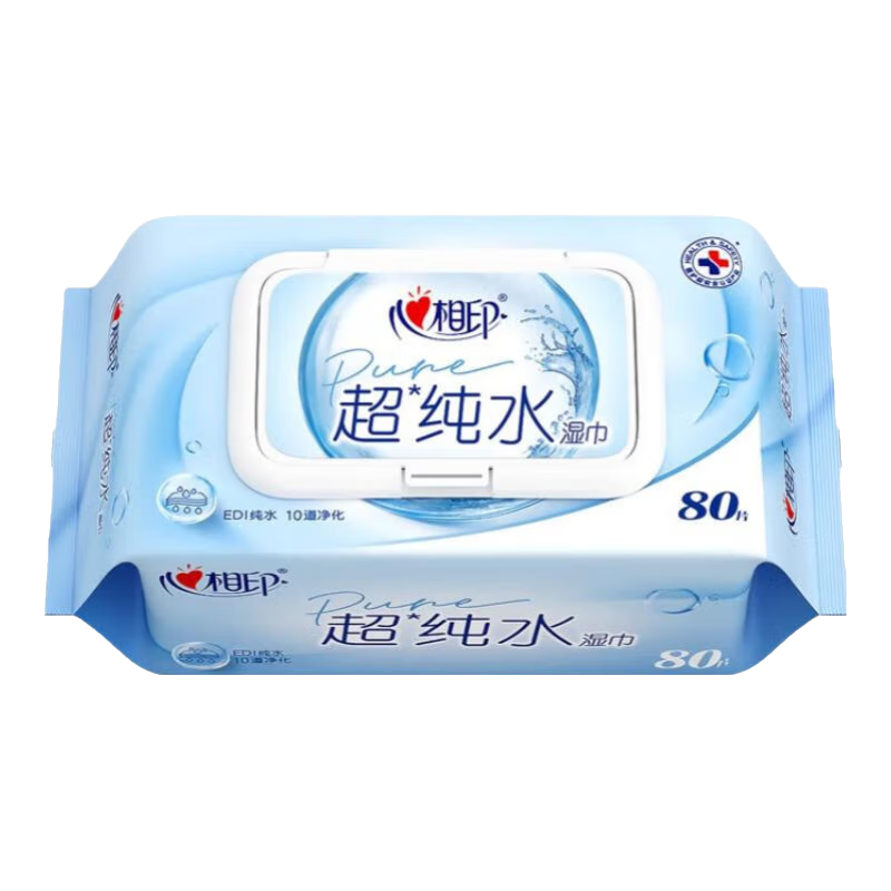 ����ӡ EDI����ˮʪ�� 80Ƭ Ӥ���ֿڼӺ�ʪֽ�� �����ƾ� 6.9Ԫ