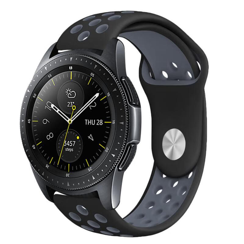 畅顿(changdun)适用荣耀智能手表4pro手表magic4手表洞洞透气硅胶表带