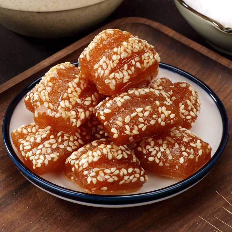 坛坛乡三禾蜜三刀糖耳朵特产零食小吃传统糕点点心 半斤装 0g 1袋试吃