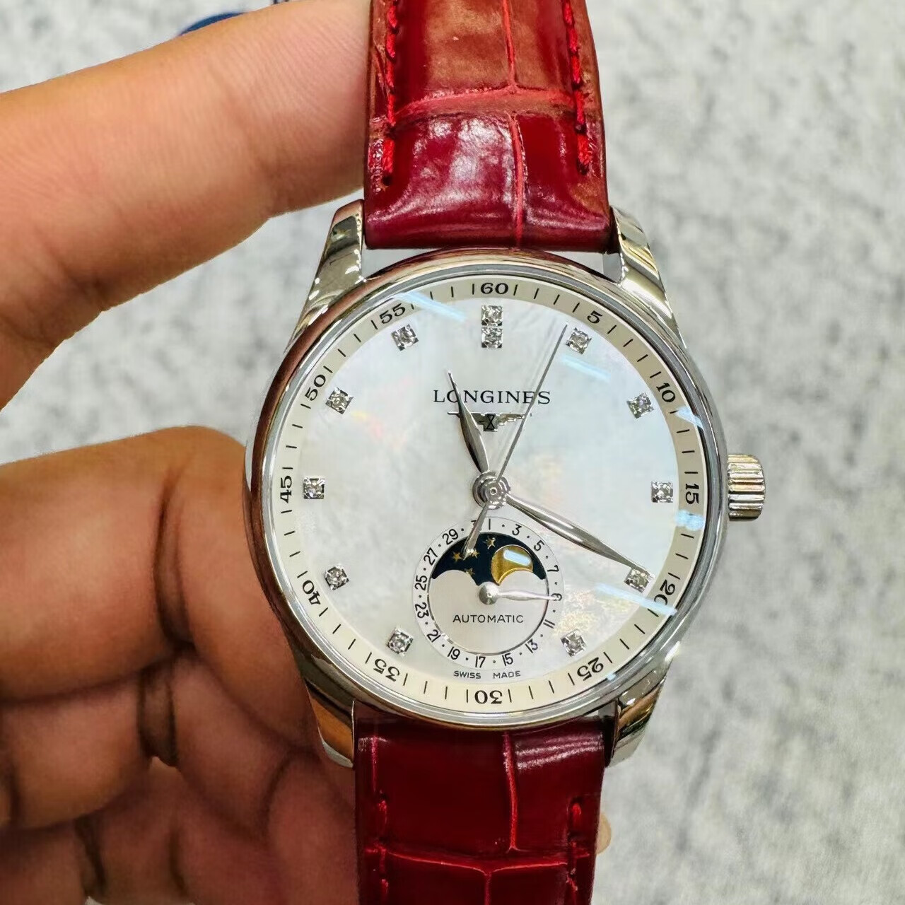 【二手99新】未使用 浪琴longines(礼物) 浪琴表名匠系列 l2.409.4.