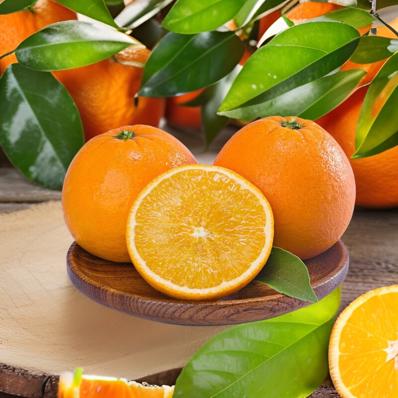 秭归原产脐橙新当季水果整箱现摘现发 多汁应季生鲜 精选5斤中大果 京东折扣/优惠券