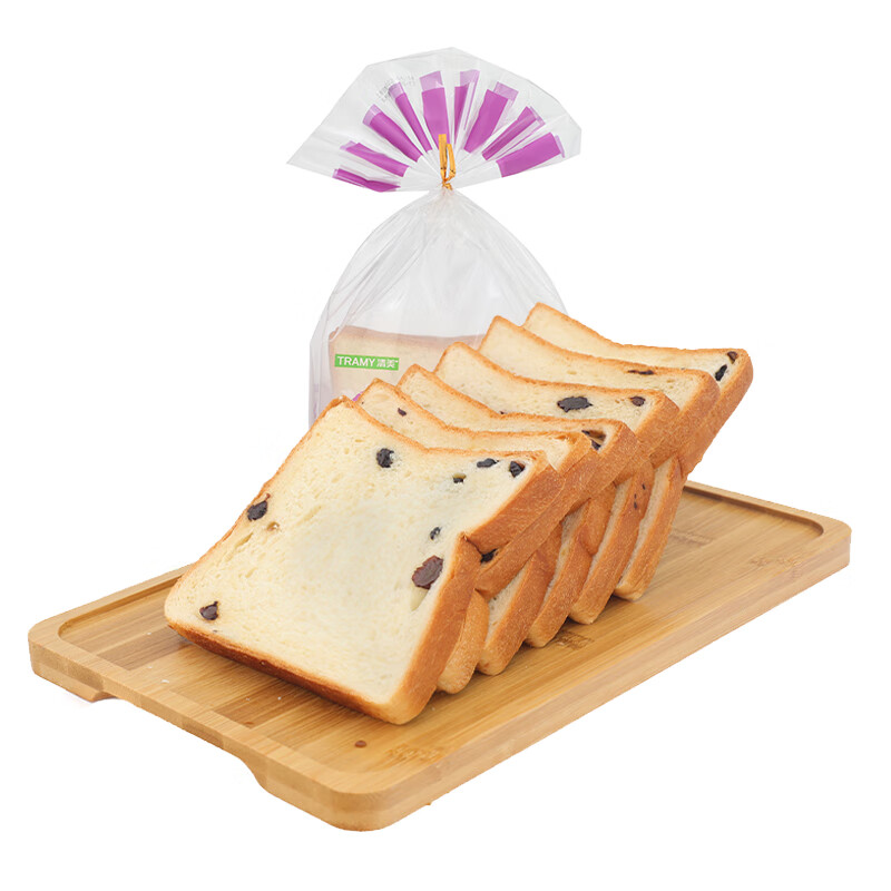 北海道吐司 牛奶吐司 全麦吐司 手撕营养早餐零蔗糖零脂粗粮 葡萄吐司