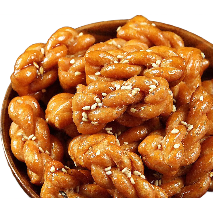 古法小麻花网红独立包装酥脆休闲学生零食红糖味散装整箱批发椒盐 【混合口味】30袋小麻花