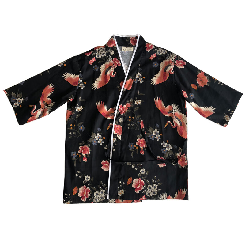 梦鸥亭日料店仙鹤装女男日式寿司店工作服料理厨师衣韩式 日式和服