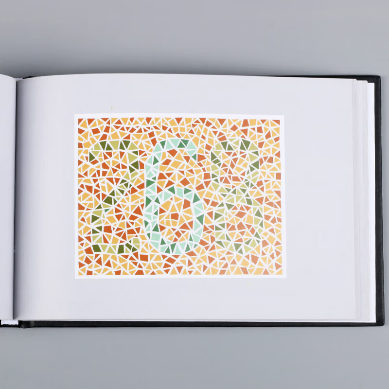 色盲检查图第六6版色盲色弱检测图驾照/体检色盲色弱检查检测图全套