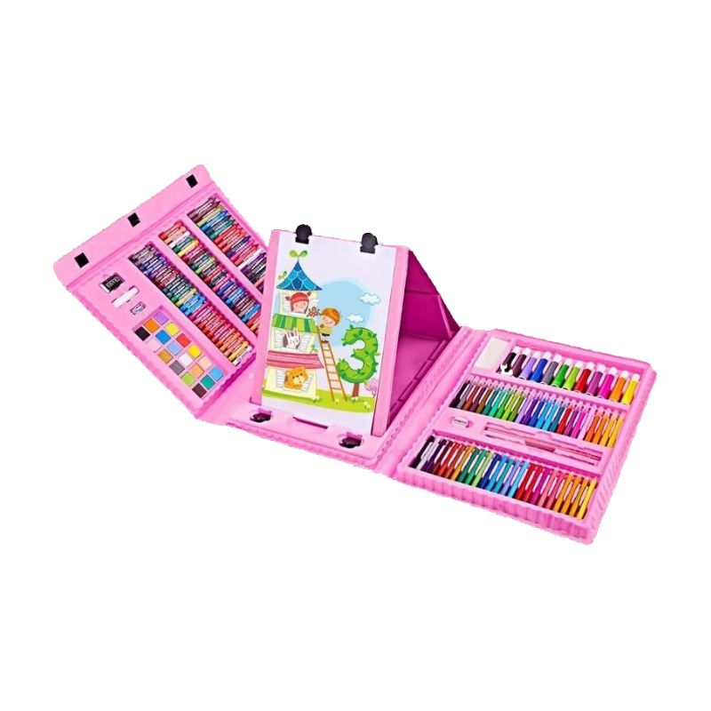 ���ڲ����������ڶ�ͯ����滭��װ���Ů��3-6��С����������Ϳѻ��װˮ�ʱ���� ��ɫ���塾5���໭��+��ֽ�� 2-4-8��Ůͯʥ�������괺������