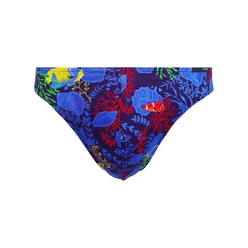 HOM法国男士丁字裤低腰性感三角裤男内裤时尚潮流印花单丁透气短裤衩 三条装 （颜色备注或联系客服） XL