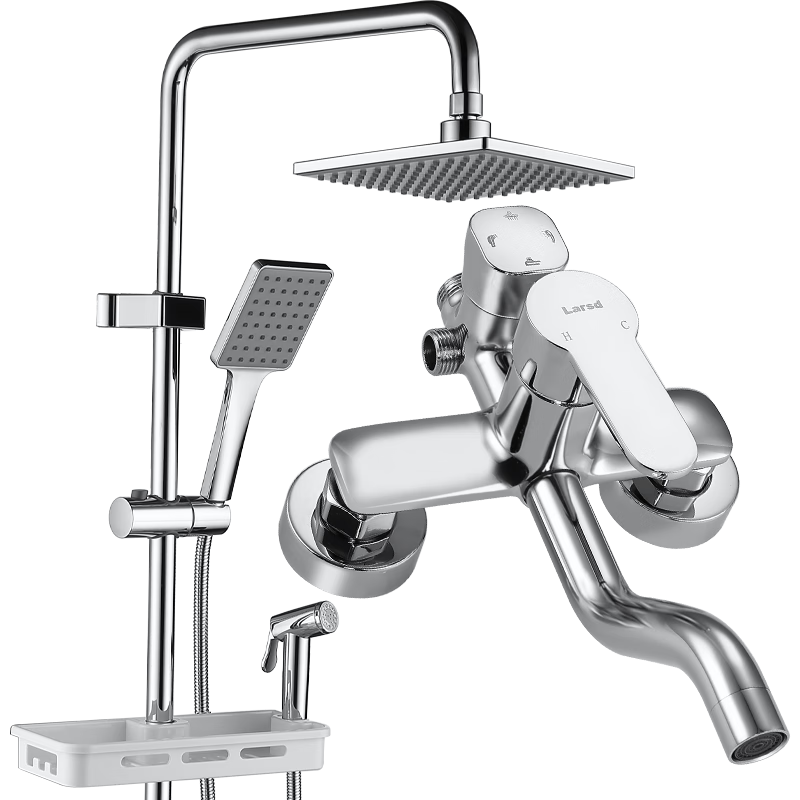 ���ڲ���������ʫ�� F816 ��ԡ������װ ������ǹ��ɫ ȫͭ��ѹ��ͷ 198Ԫ