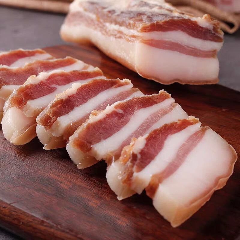 虎钢馋德祥隆腊肉风干五花肉云南特产农家土猪肉肥瘦五层肉刀板香