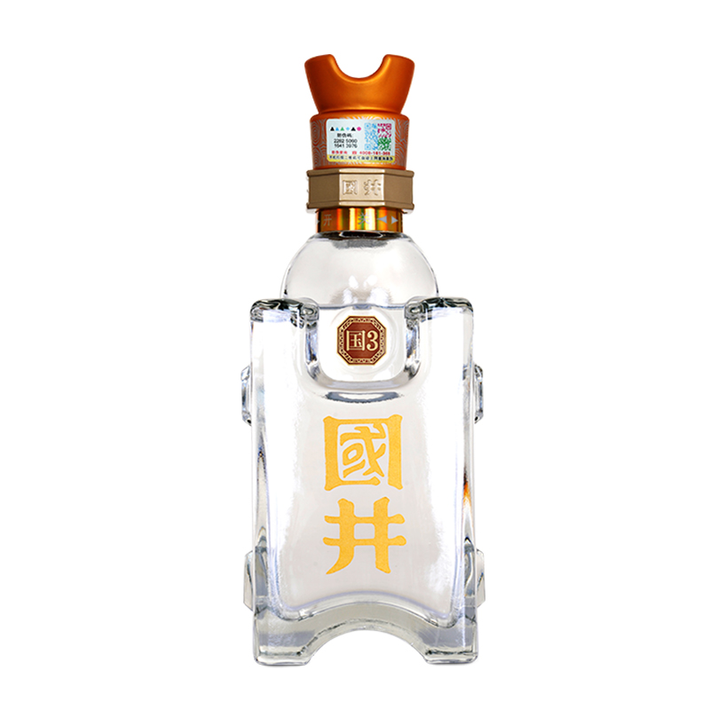 国井白酒 38度国3 礼品酒 商务用酒     礼品酒 38度 480mL 1瓶 品鉴装